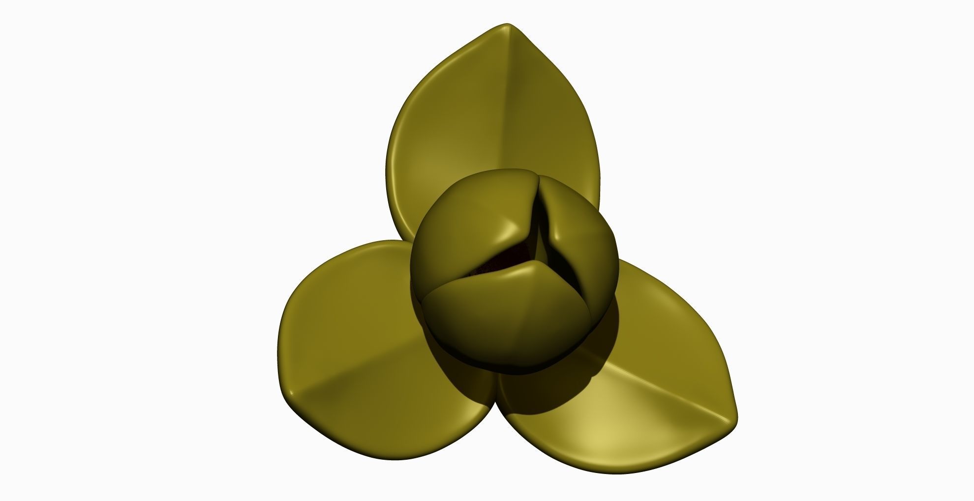 Romdul Flower 3D model_9