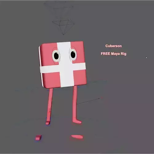 Cuberson FREE Maya rig