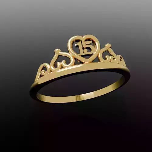 ring fifteen 3D print model