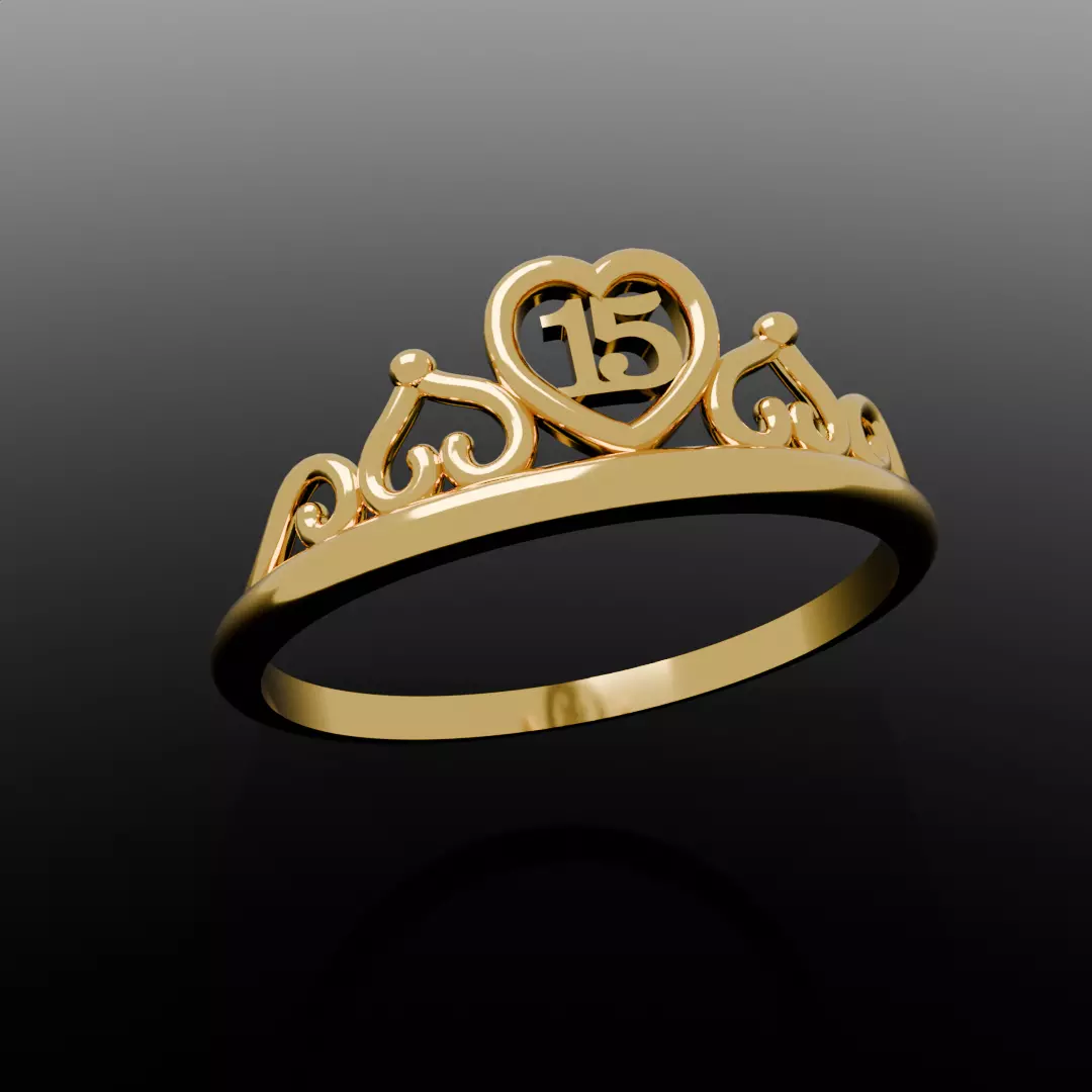 ring fifteen 3D print model