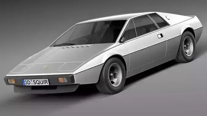 Lotus Esprit S1 1976-1980 3D model