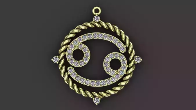  zodiac pendent