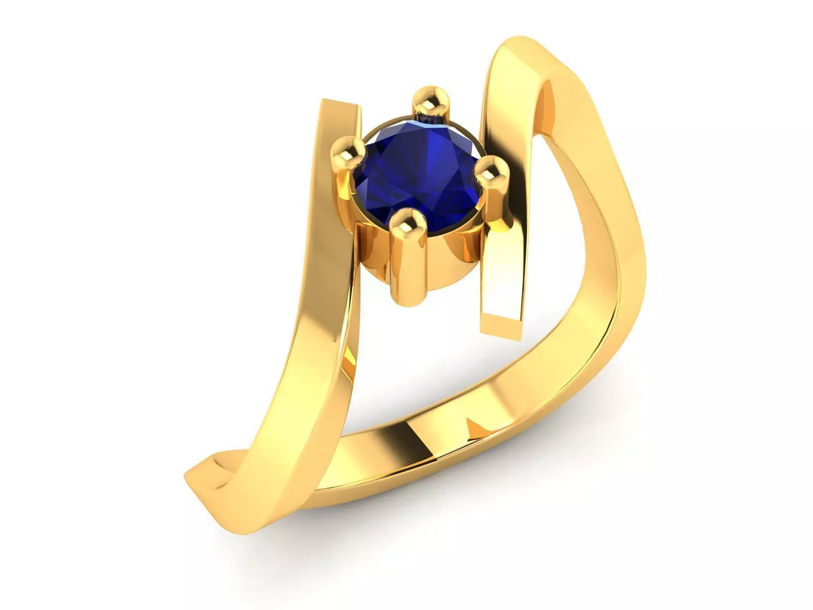 Diamond Ring 3D print model_0