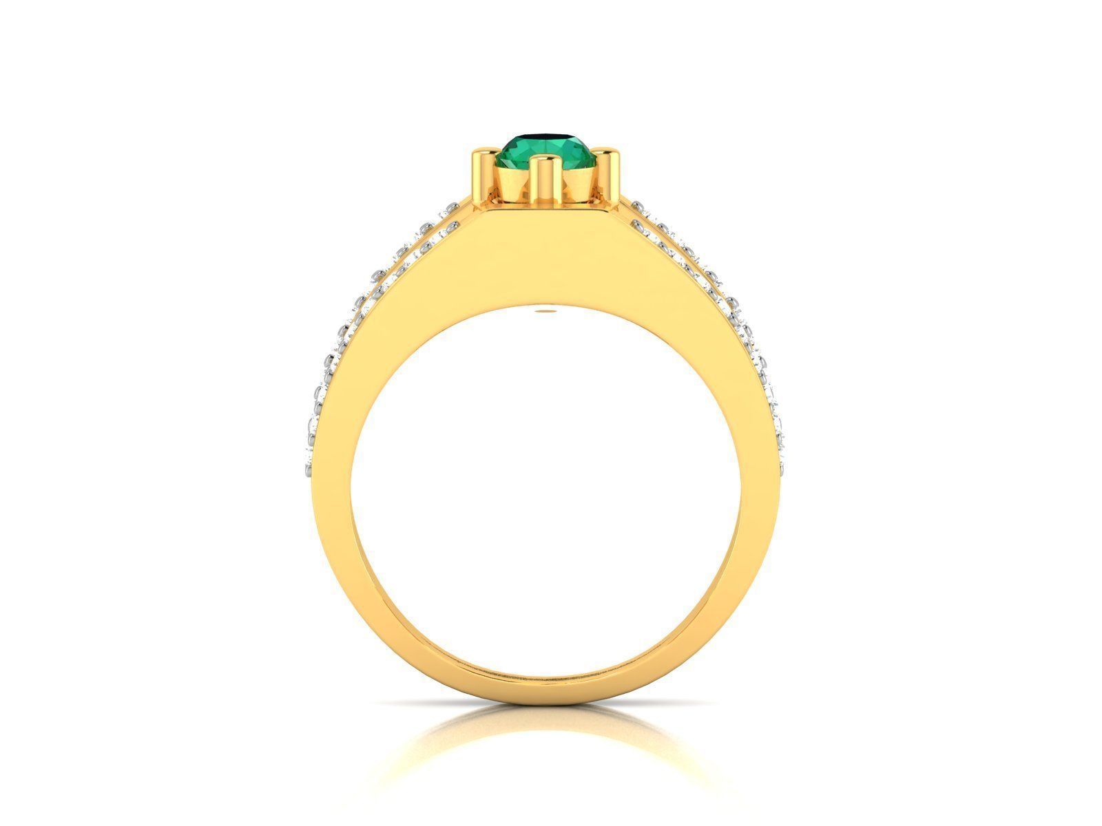 Diamond Ring 3D print model_2