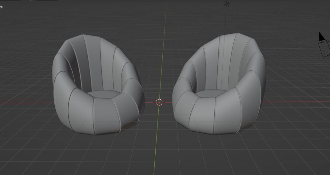 Sofa Chair 3D model_9