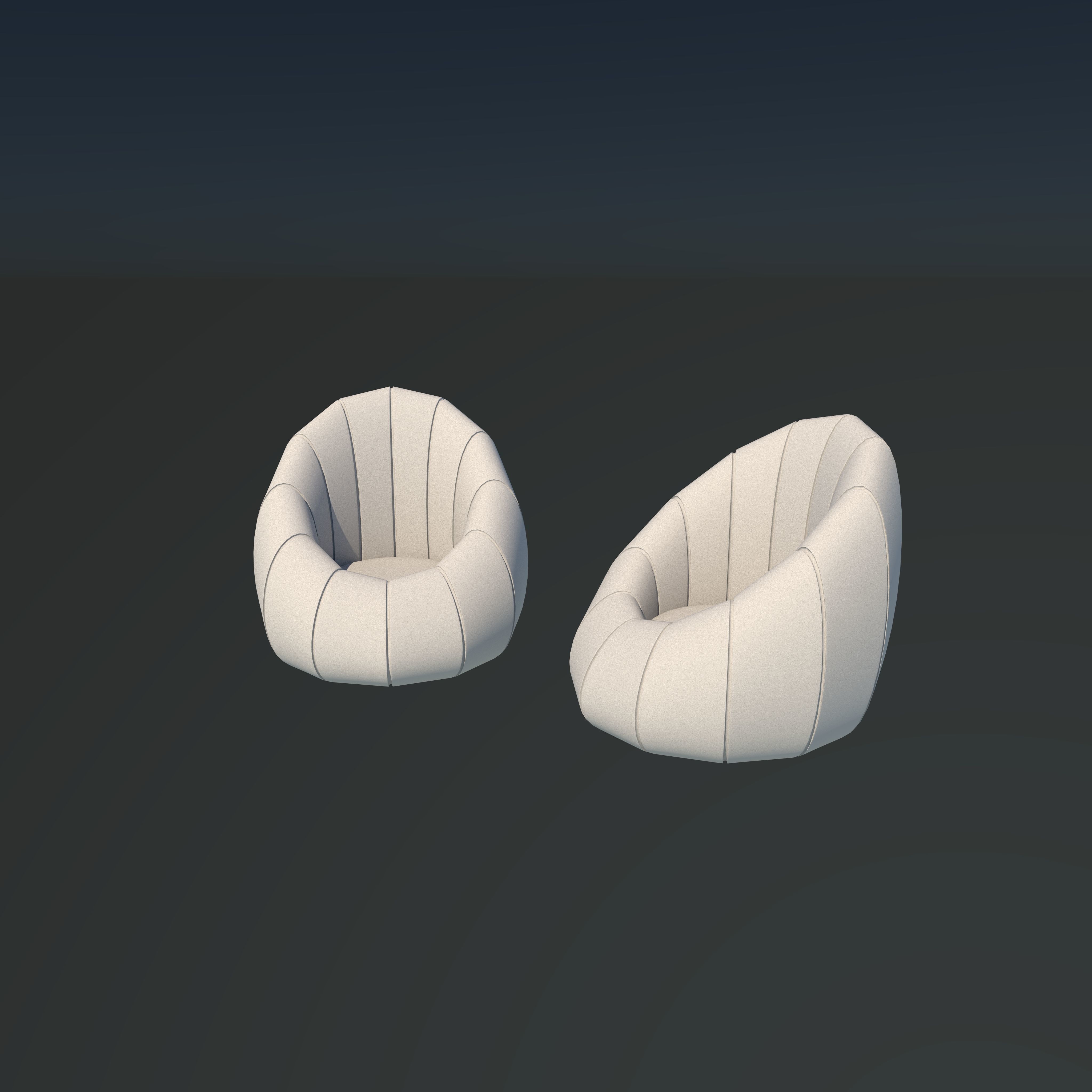 Sofa Chair 3D model_10
