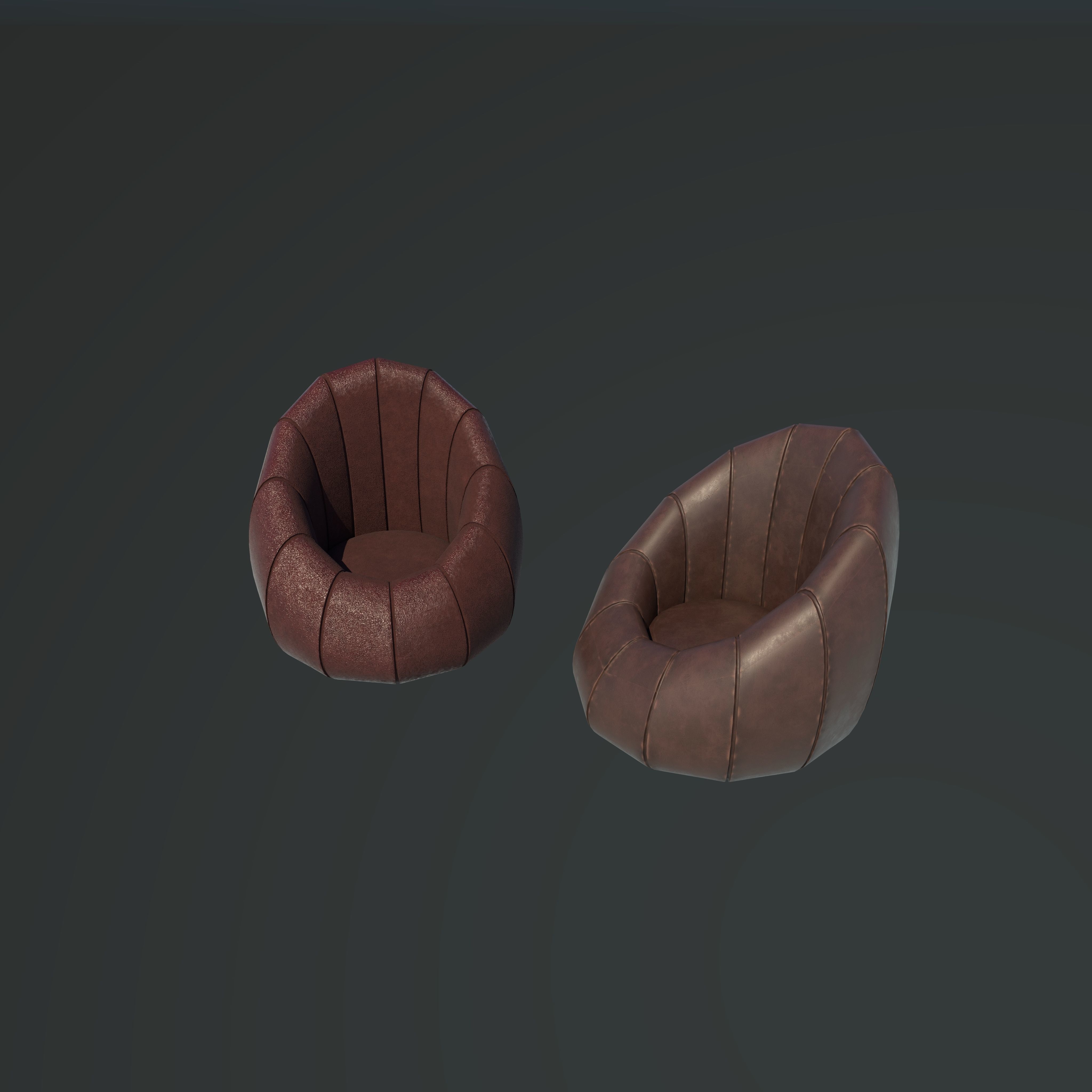 Sofa Chair 3D model_3