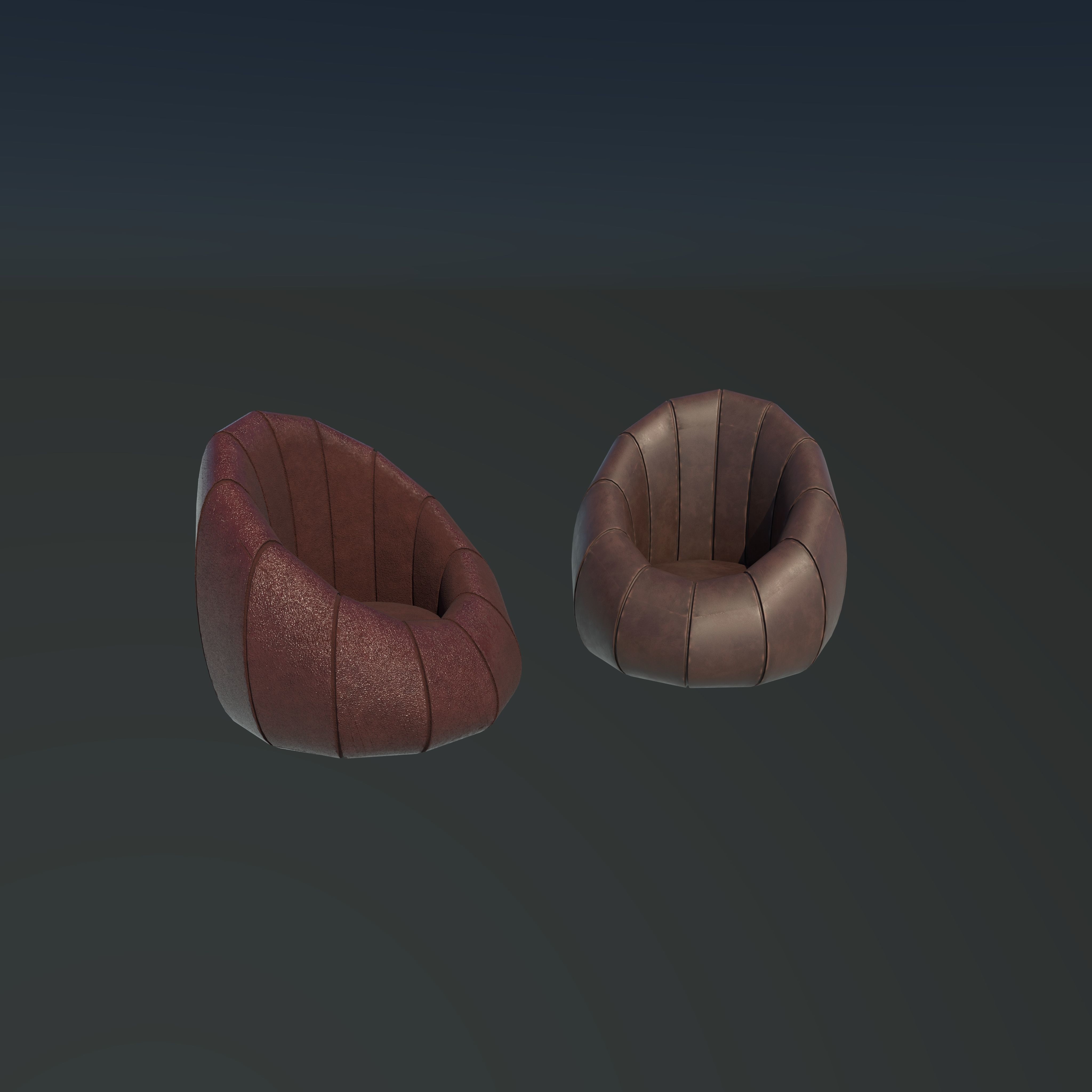 Sofa Chair 3D model_2