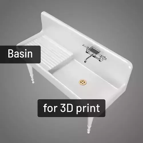 Kitchen sink - 3D printing 3D print model