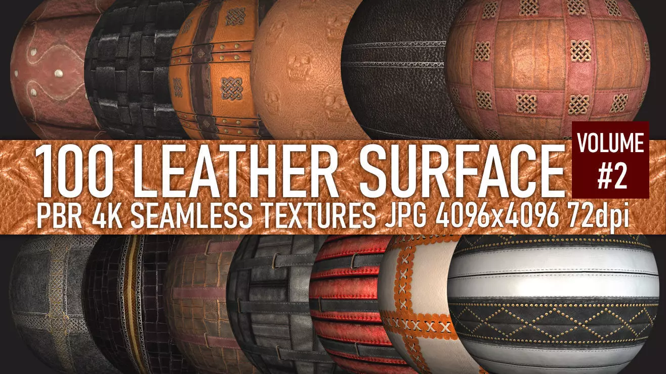 100 leather belt armor surface PBR photo seamless 4k textures Texture_0