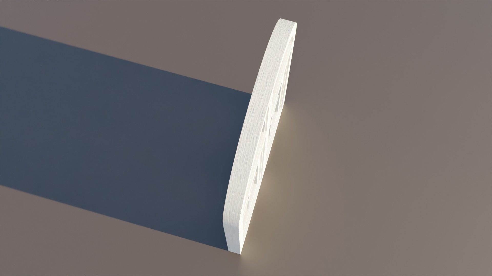 Shape Window Low-poly 3D model_3