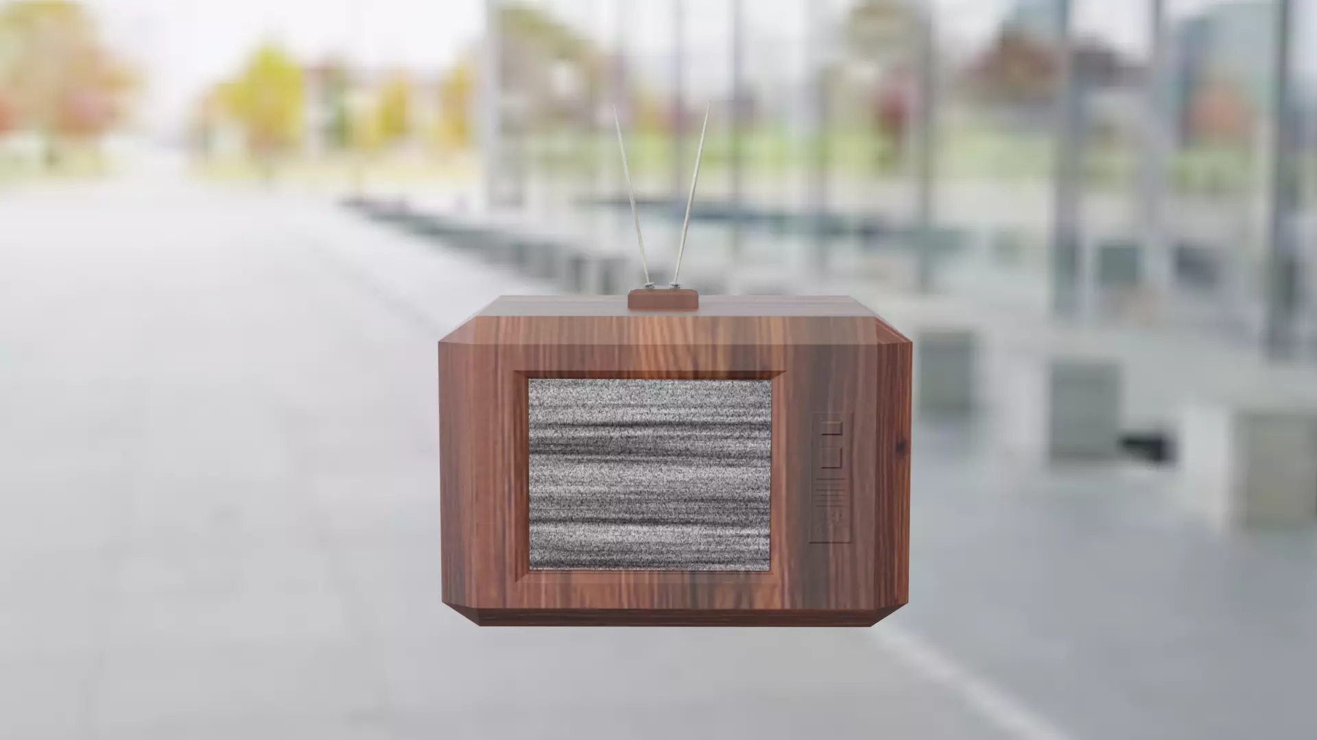 Tv-Horror Free low-poly 3D model