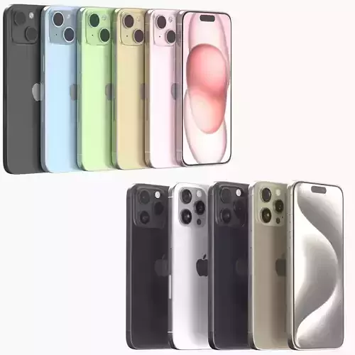 Apple iphone 15 pro max and 15 plus All colors