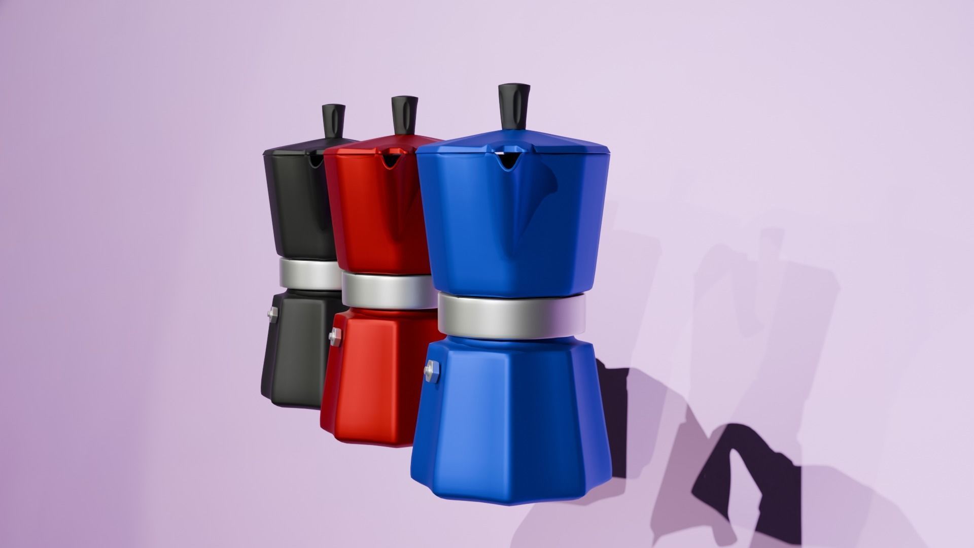 Geyser coffee maker 3D model_16