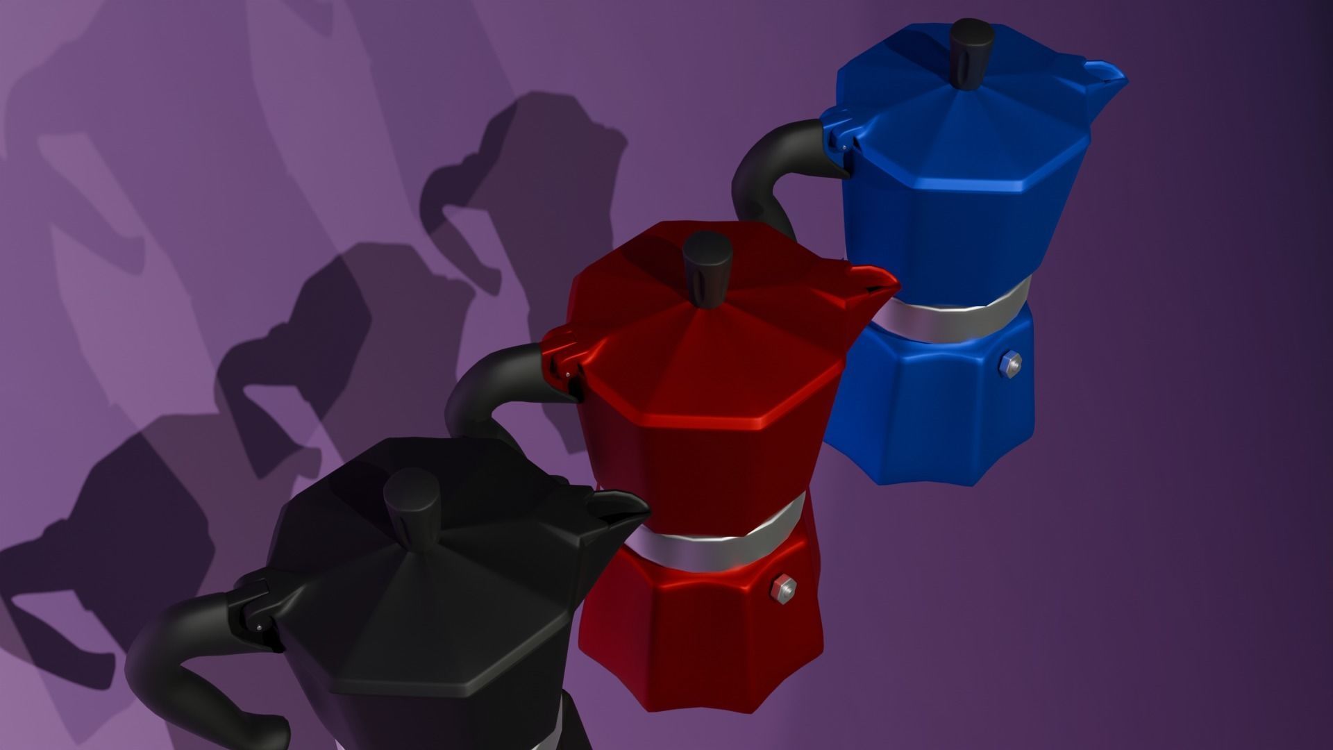 Geyser coffee maker 3D model_18