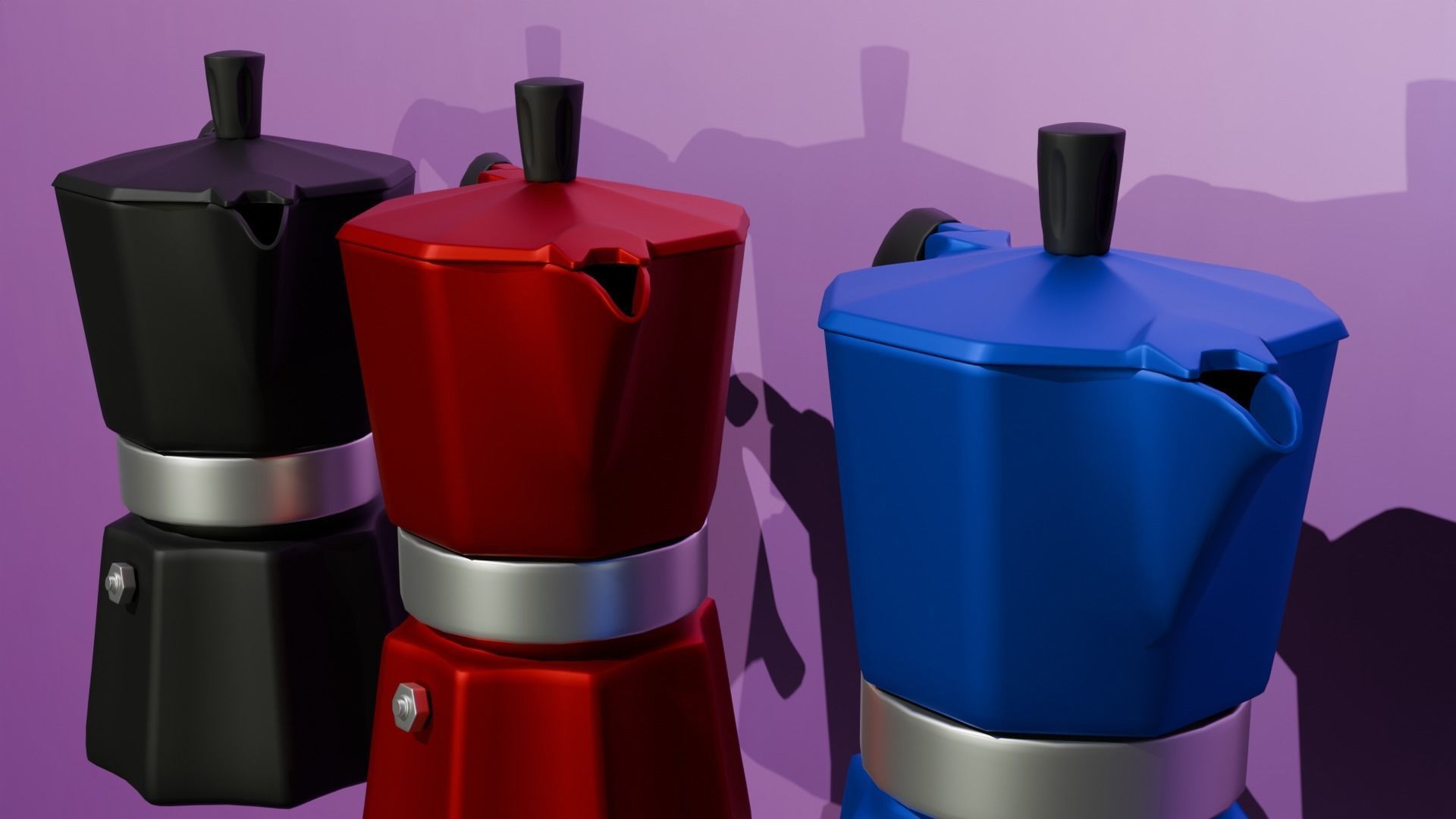 Geyser coffee maker 3D model_19