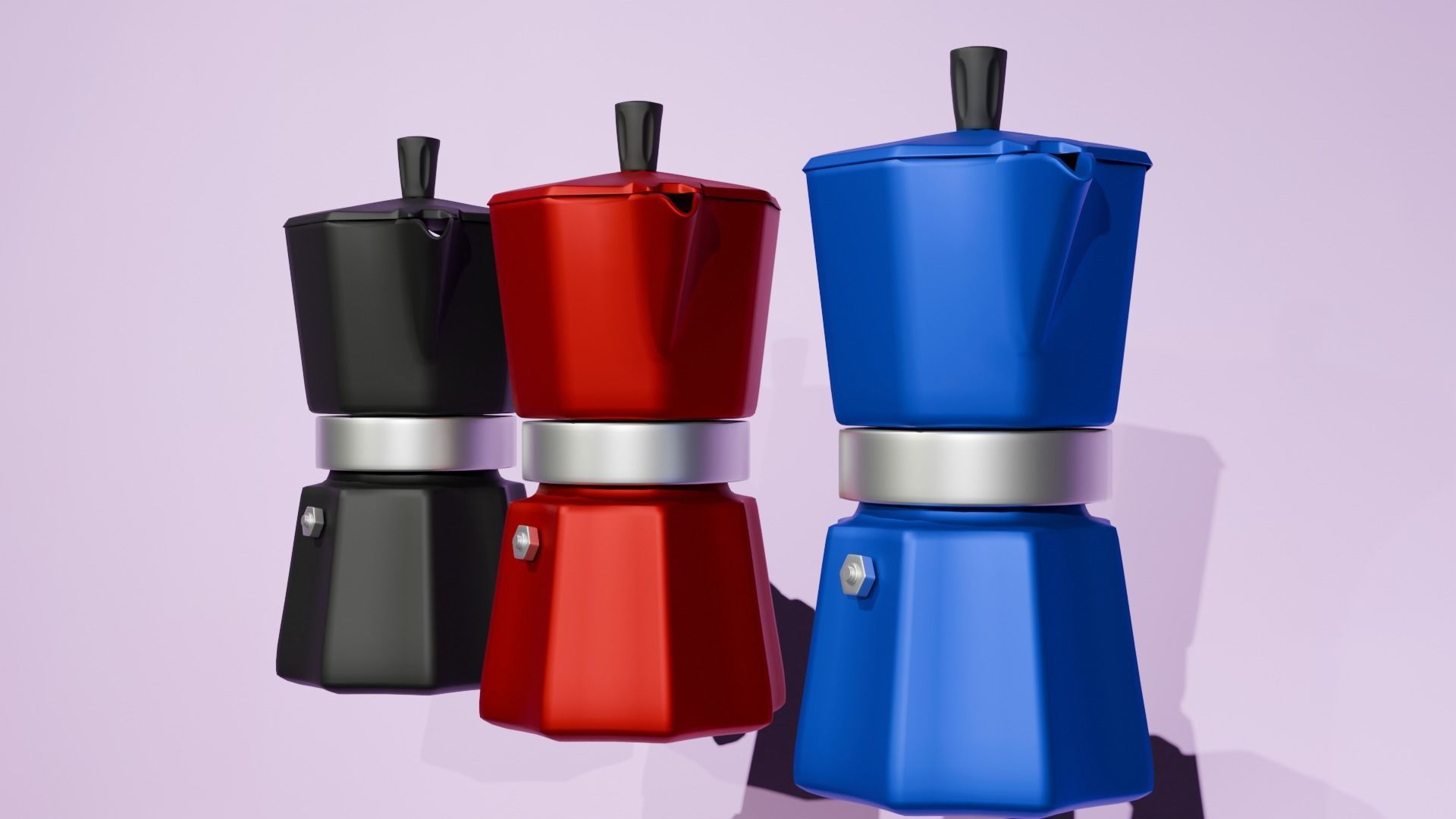 Geyser coffee maker 3D model_15