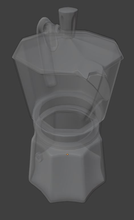 Geyser coffee maker 3D model_9