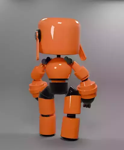 robot 3D model