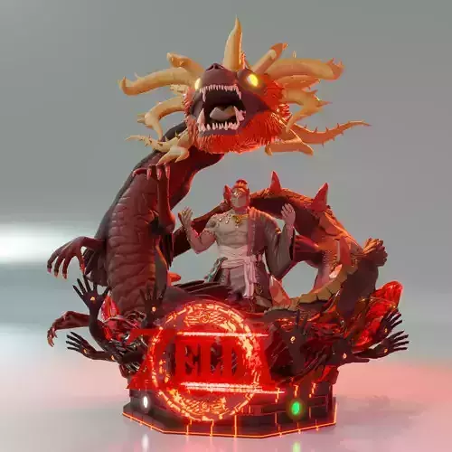 Ganondorf and Dragon TOTK