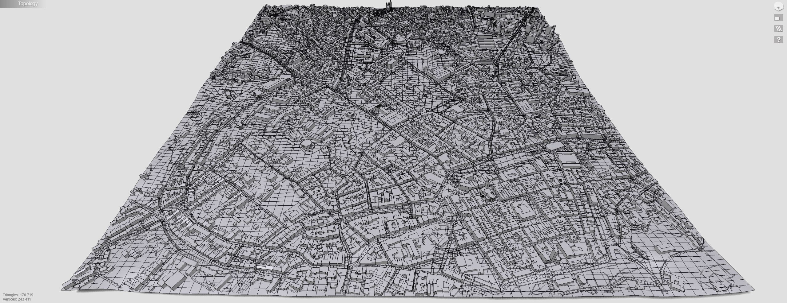 Cityscape Lviv Ukraine 3D model_16