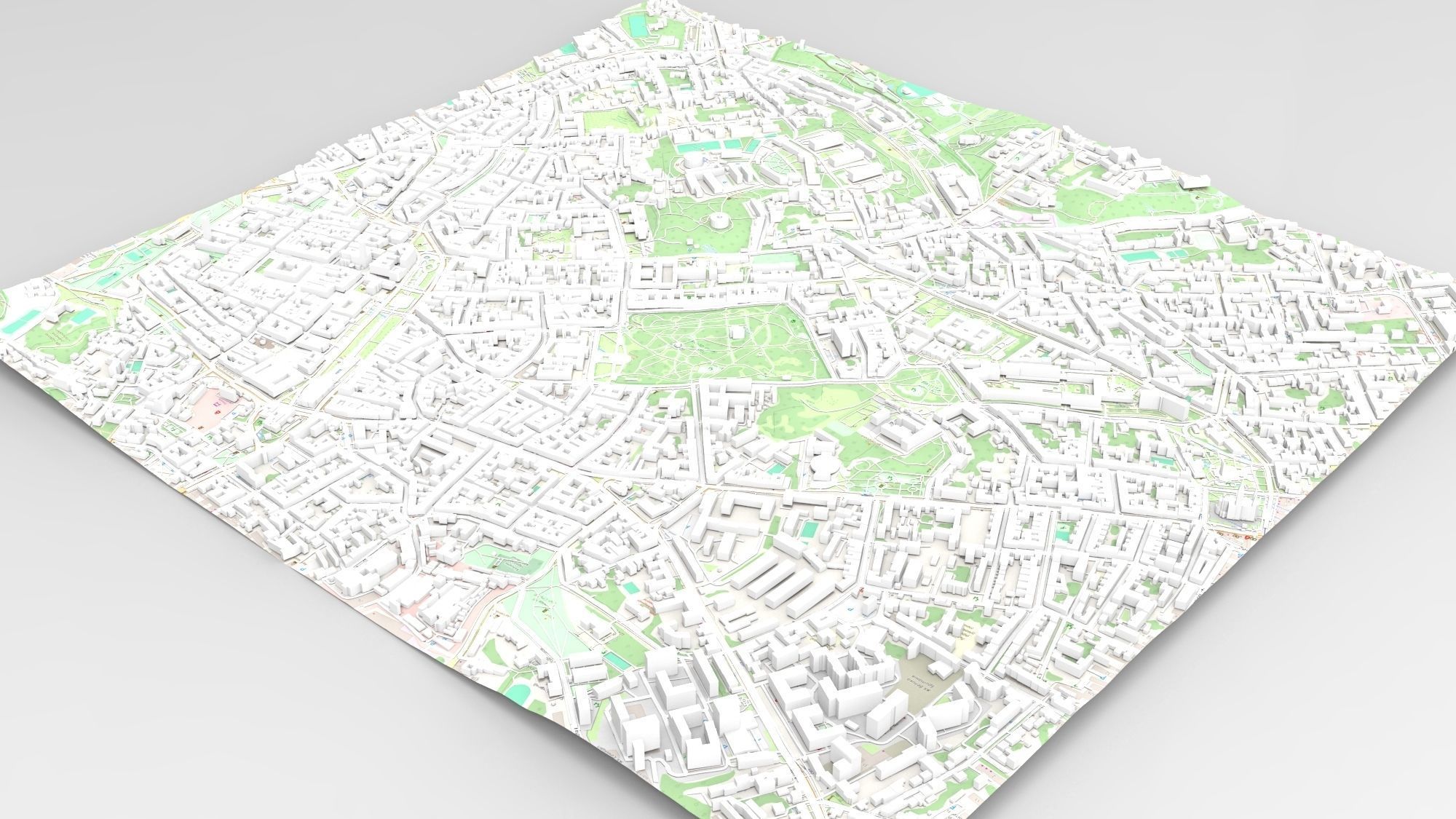 Cityscape Lviv Ukraine 3D model_12