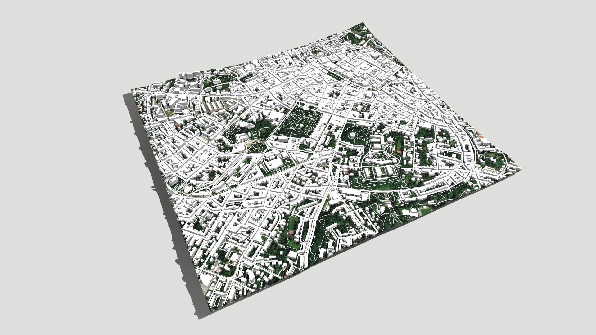 Cityscape Lviv Ukraine 3D model_11
