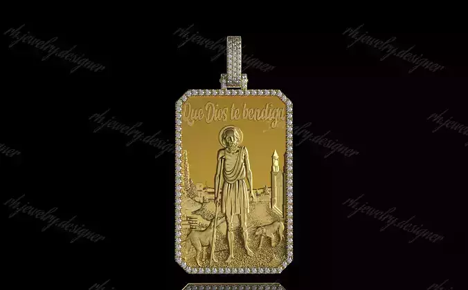 San Lazaro Diamond Pendant