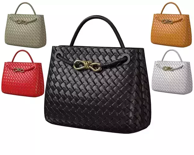 Bottega Veneta Andiamo Bag Low-poly 3D model