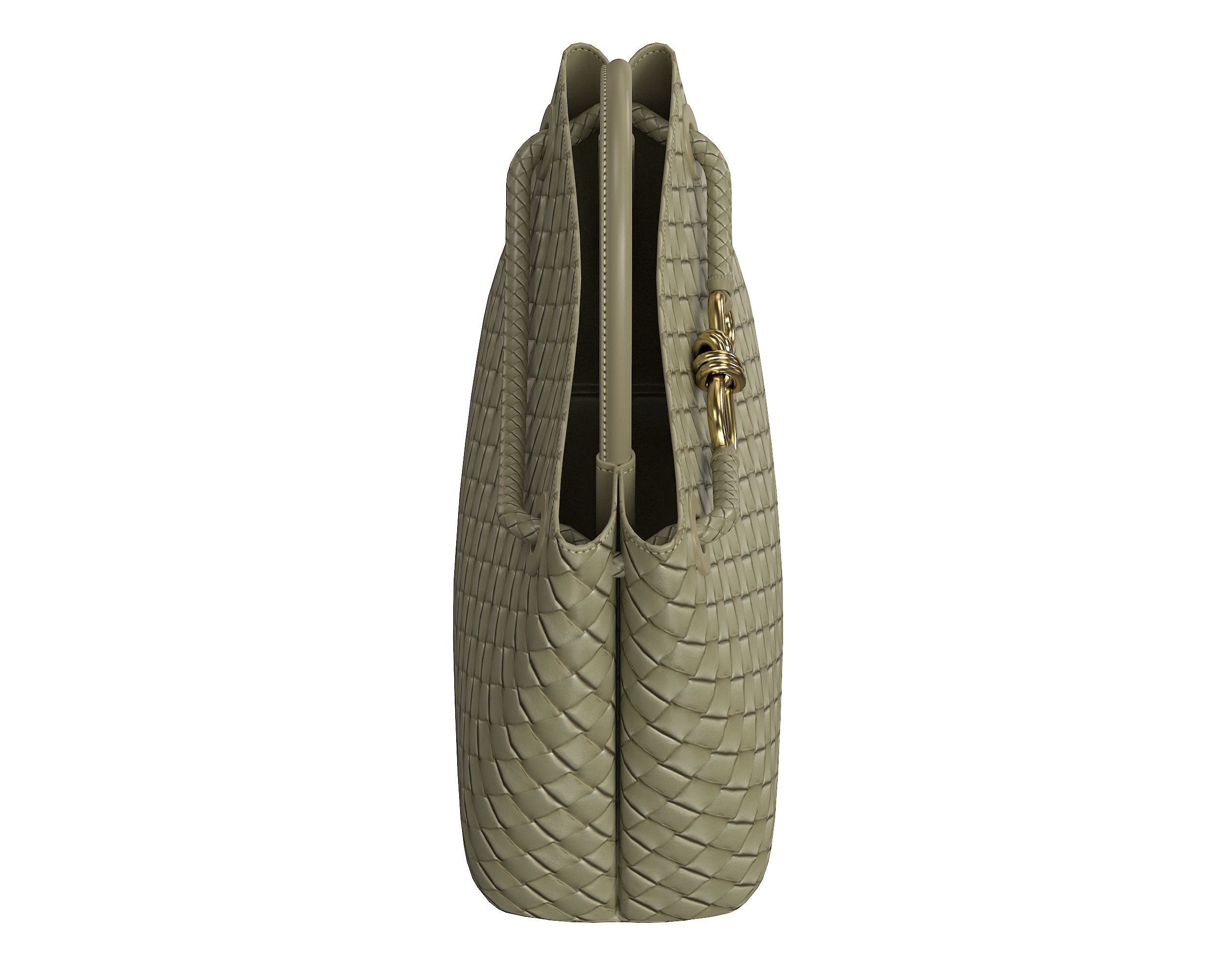 Bottega Veneta Andiamo Bag Low-poly 3D model_15