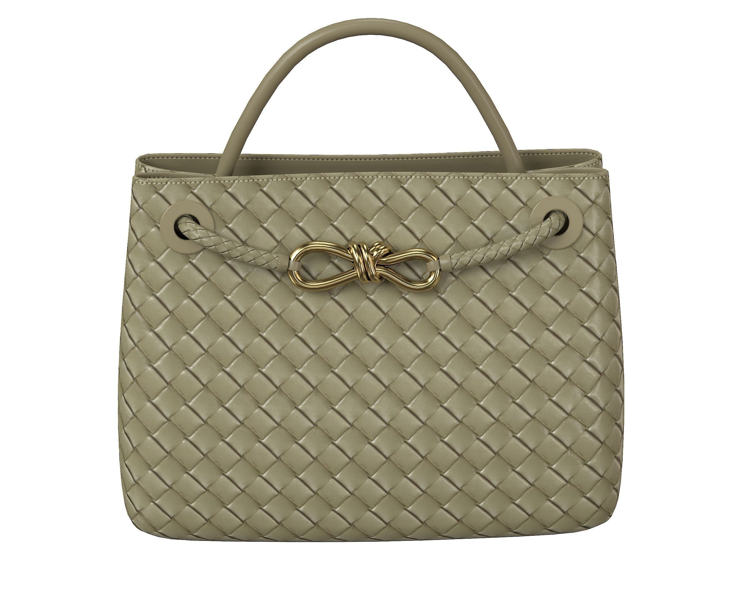 Bottega Veneta Andiamo Bag Low-poly 3D model_14