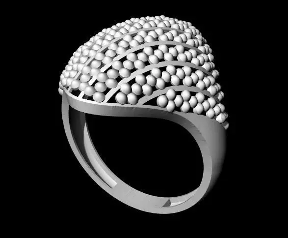 plain ring 3dm file 3D print model