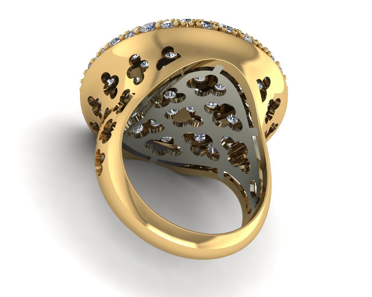 Shining-ring 3D model_1