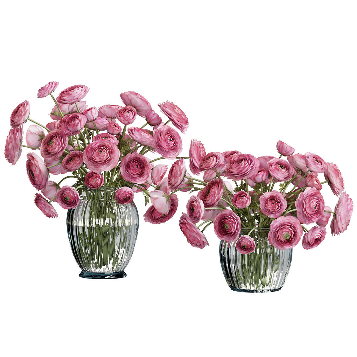 Flower In Vase   37 3D model_3