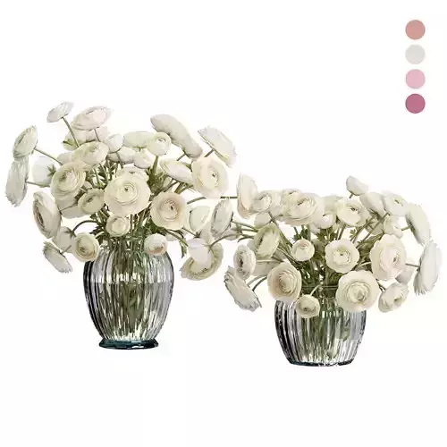 Flower In Vase   37 3D model