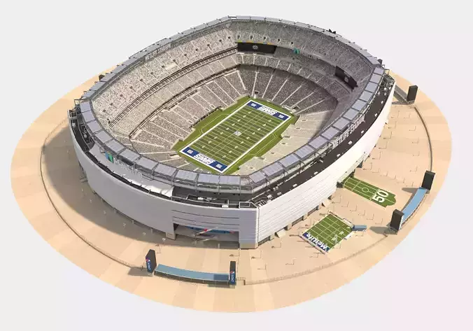 Metlife stadium 3D model