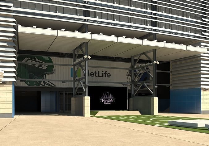 Metlife stadium 3D model 4
