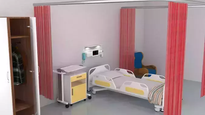 Hospital Room Interior