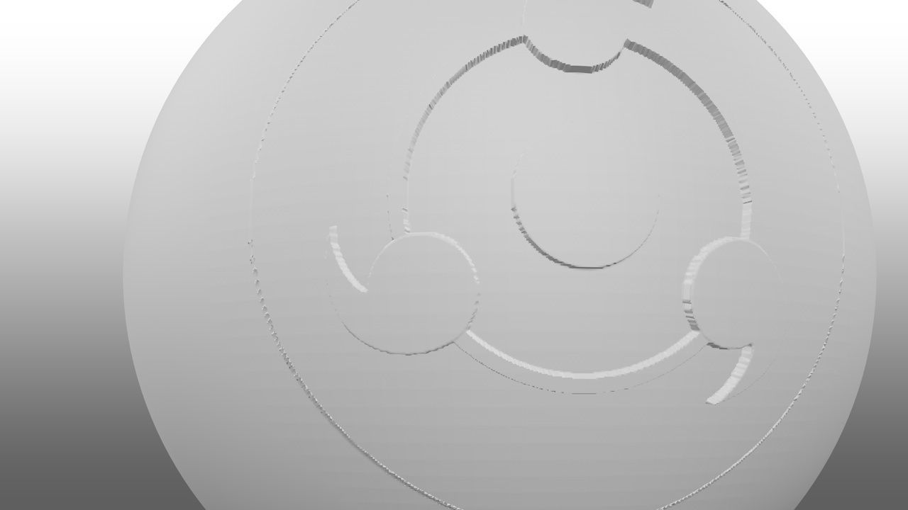 Sharingan de tres tomoes 3D print model_1