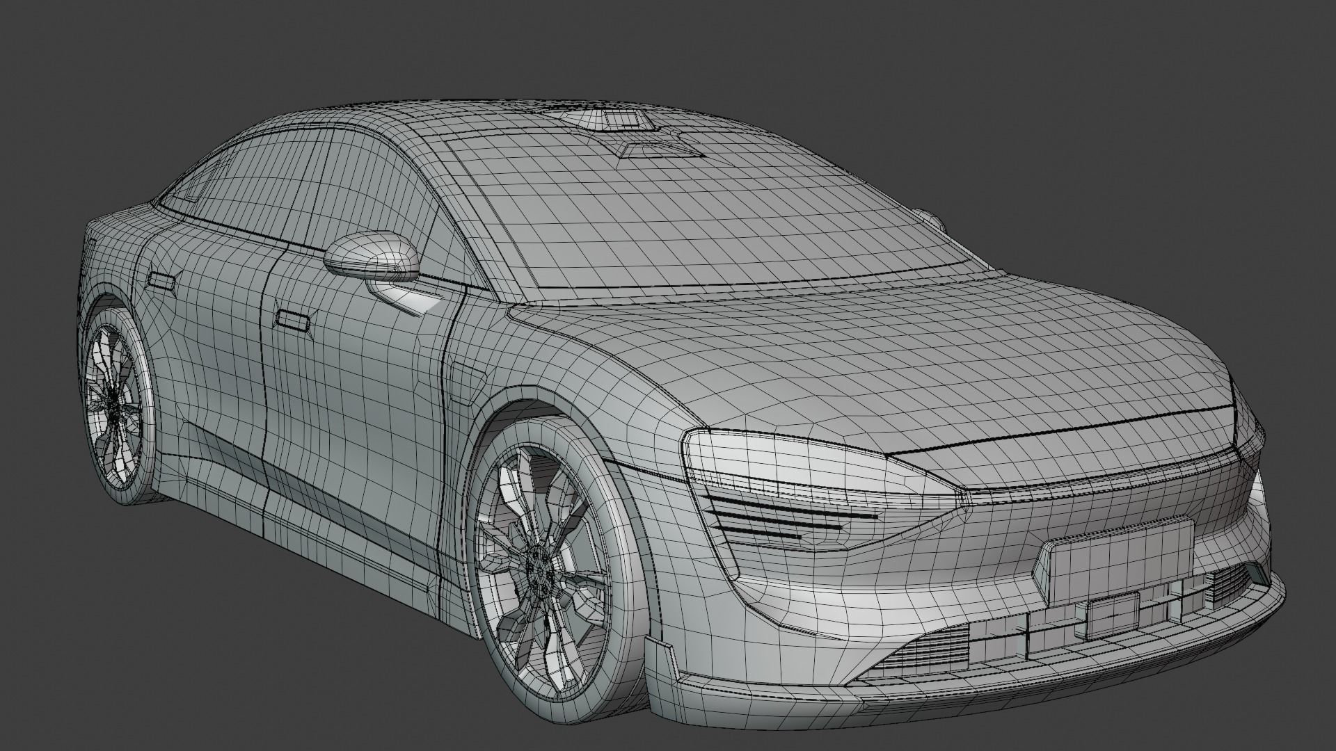 Luxeed S7 exterior 3D model_4