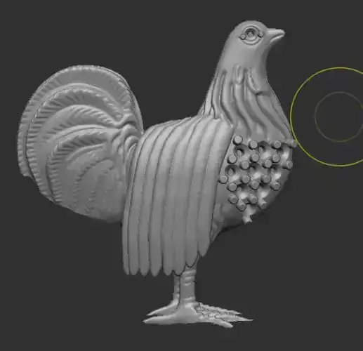 dije gallo 3D print model