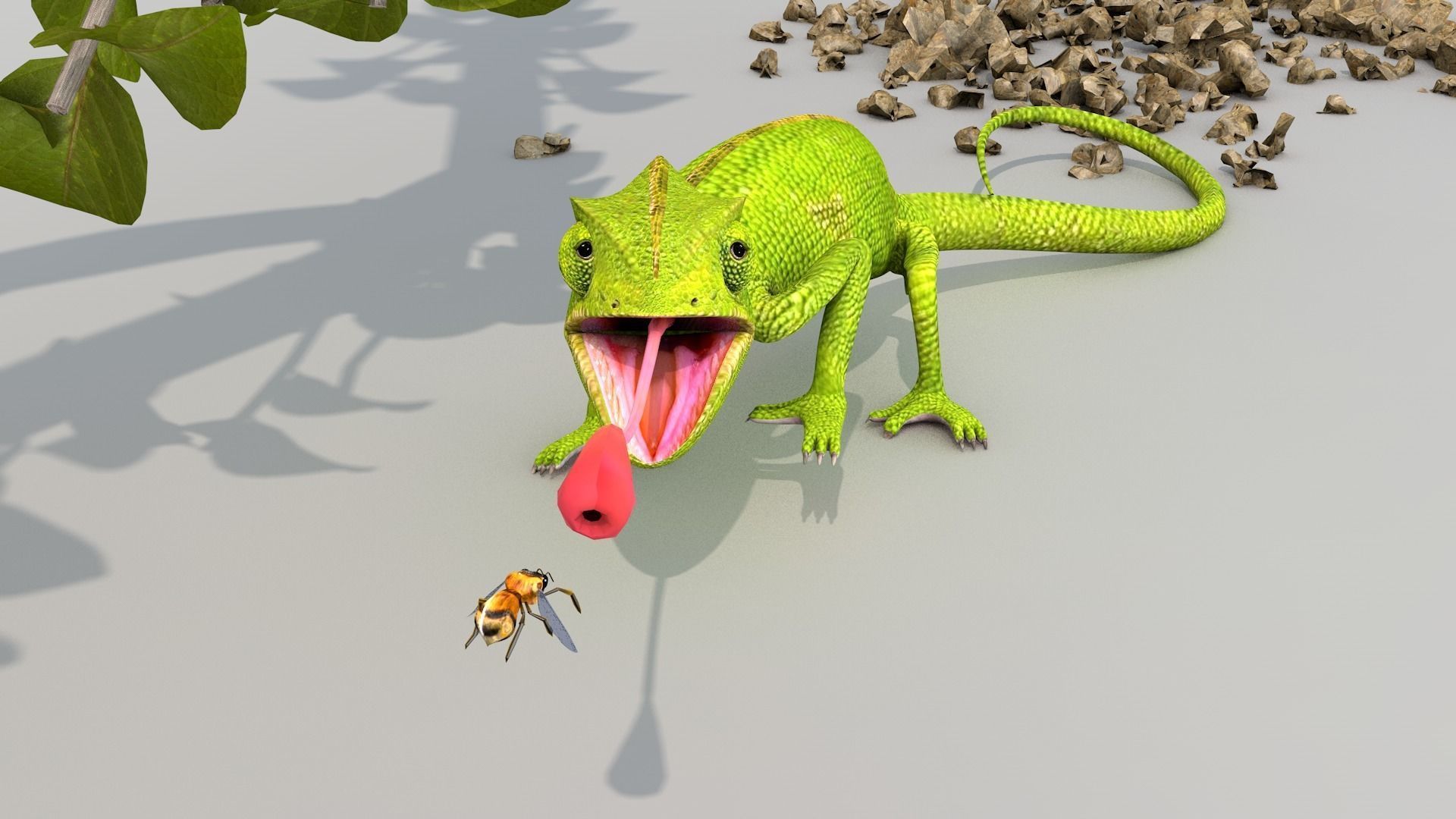 camaleao one 3D model_4