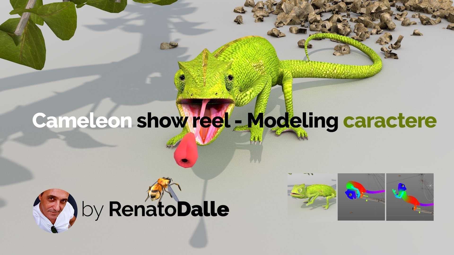 camaleao one 3D model_5