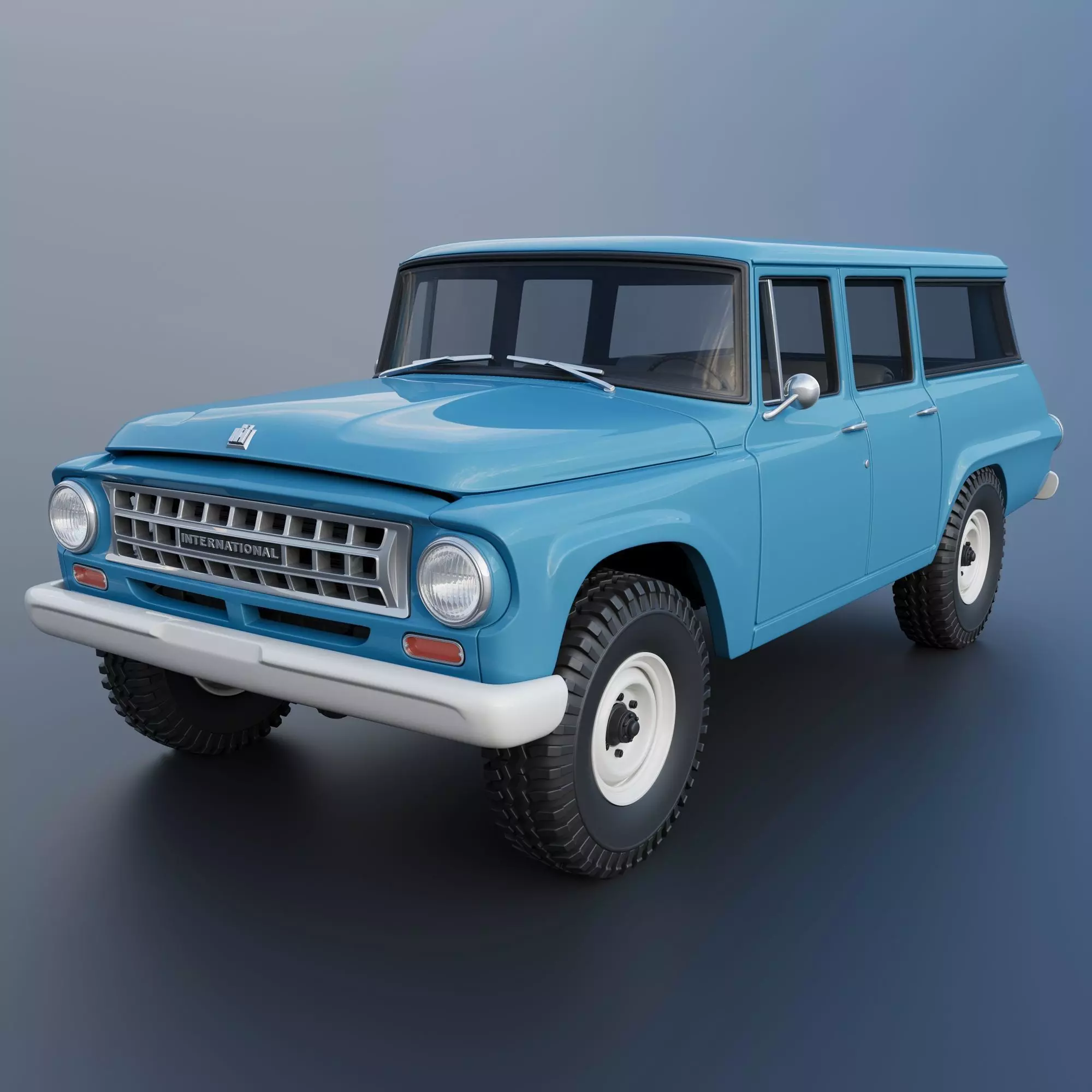 thumbnail image 2 of 1962 International Travelall 4X4 Model Kit – 1/24 Scale, 3D Printed 2 of 5