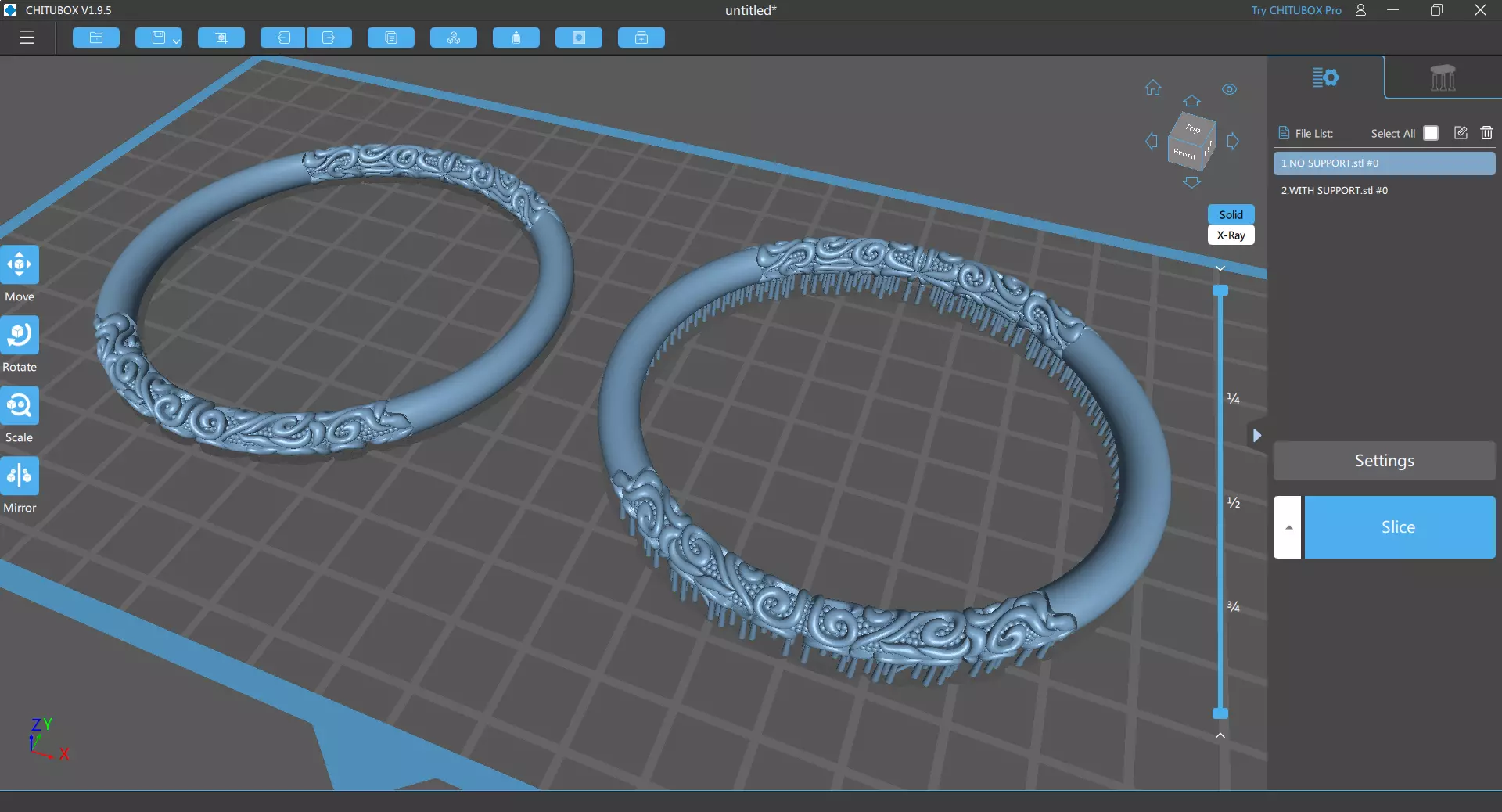 Men Fashion Bracelet 3D print model_0