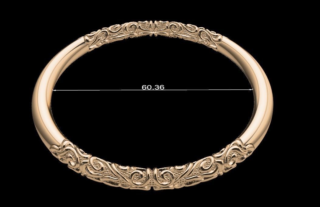 Men Fashion Bracelet 3D print model_2