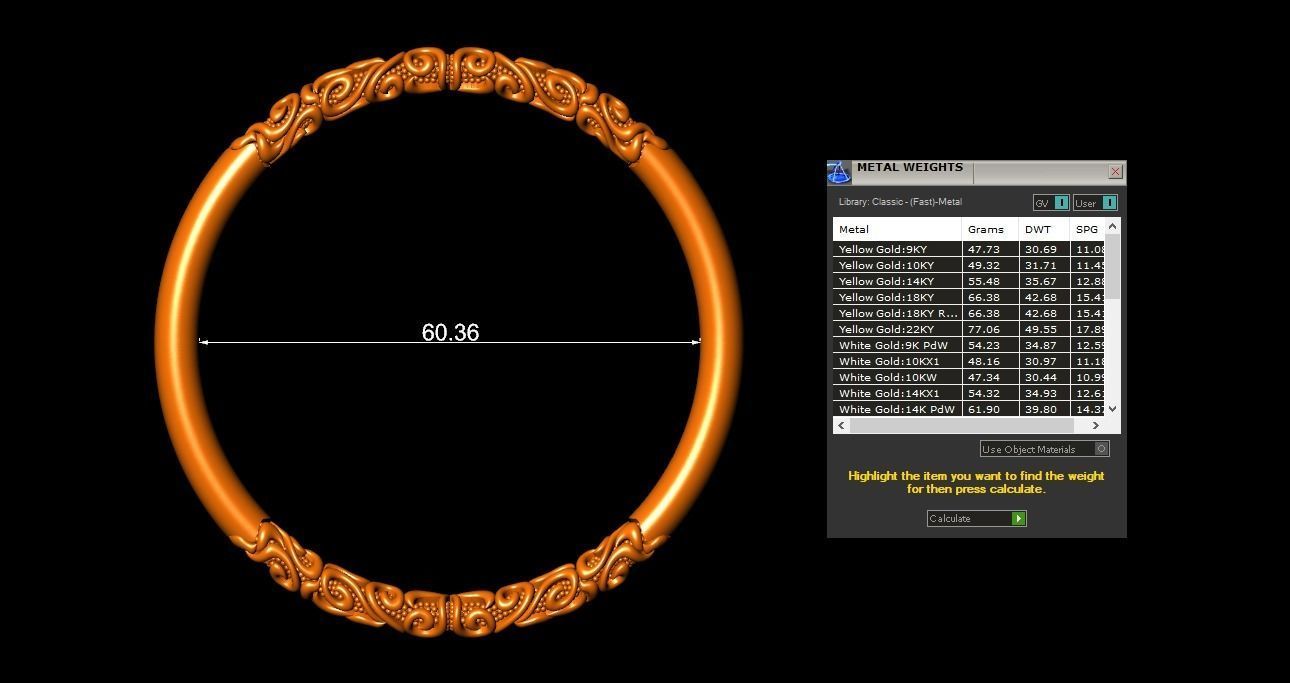 Men Fashion Bracelet 3D print model_3