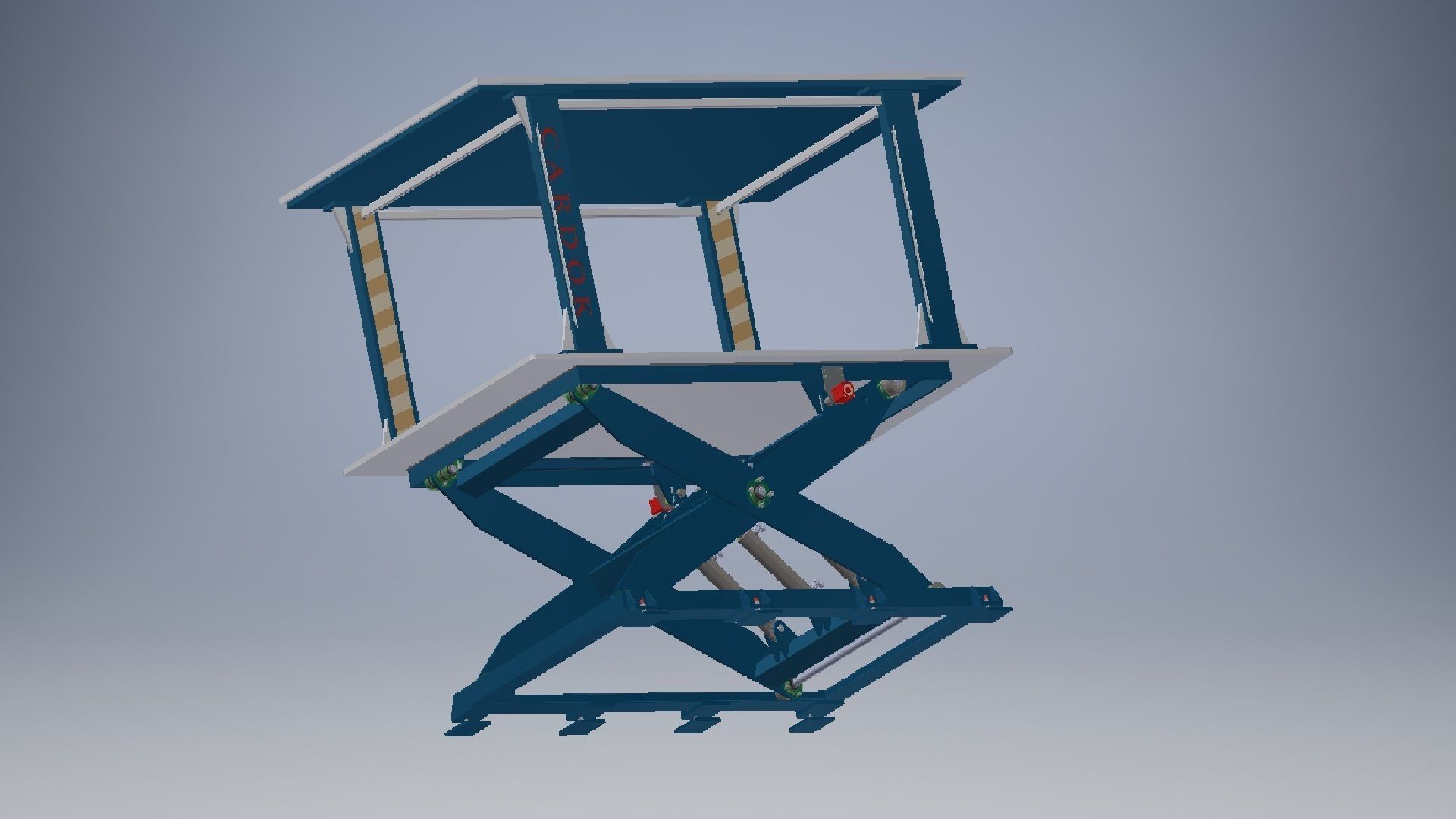Scissor Lift Cardok Multi Double your space 3D model_5