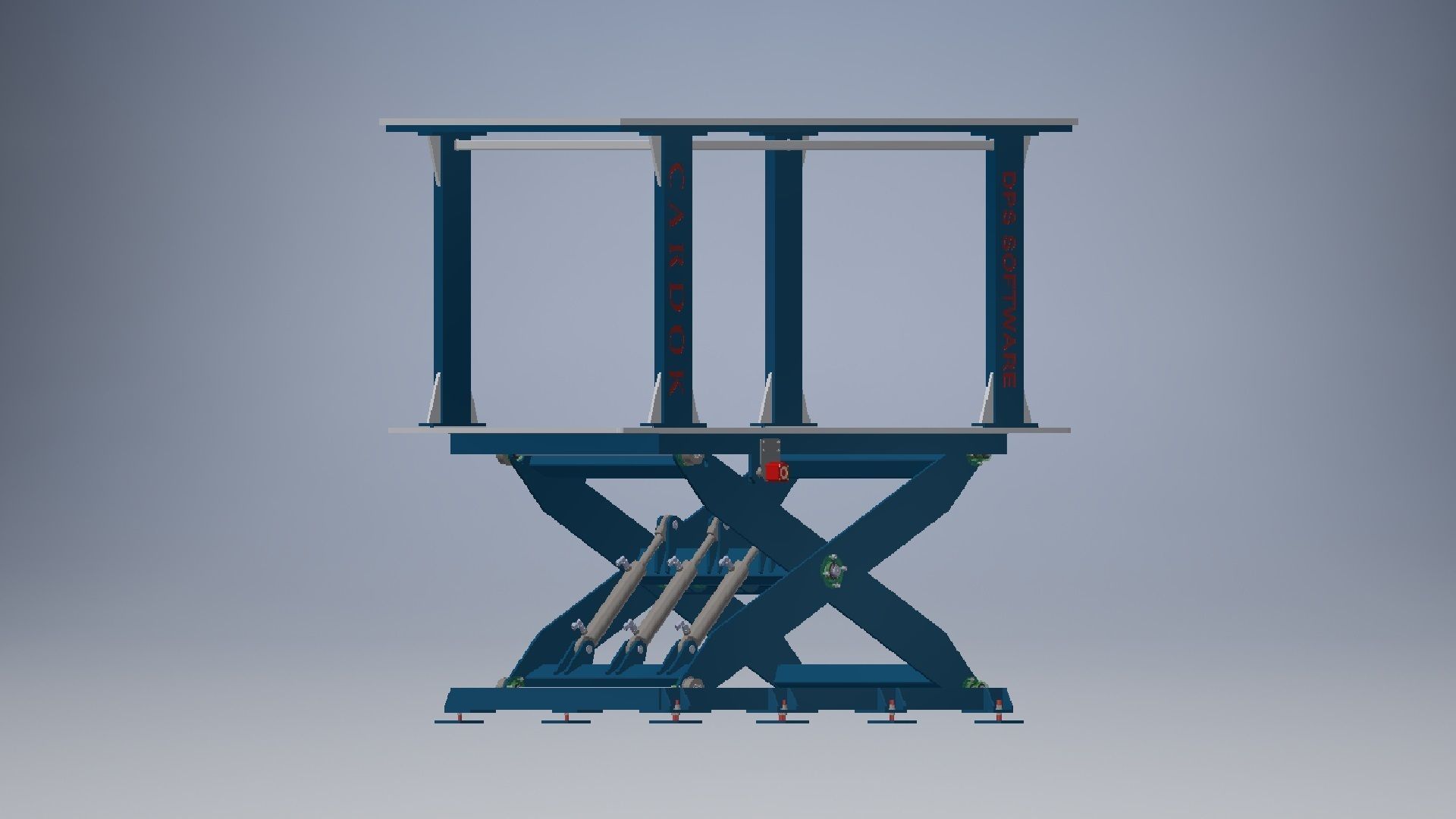 Scissor Lift Cardok Multi Double your space 3D model_1