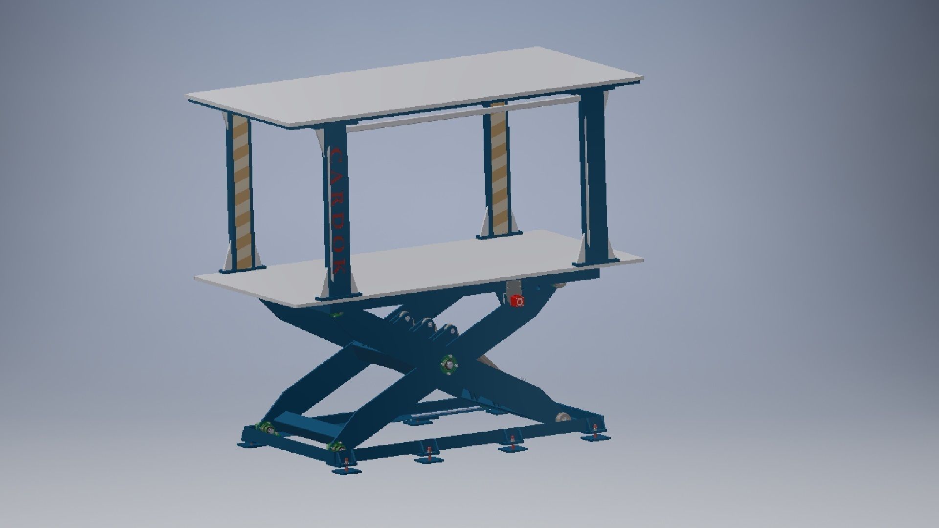 Scissor Lift Cardok Multi Double your space 3D model_19